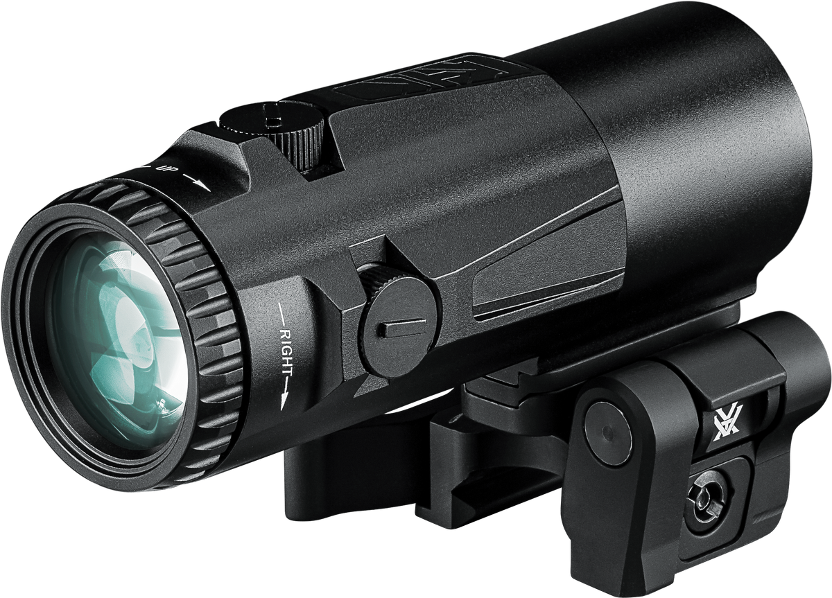 Vortex Micro Magnifier grossissement 6 309 g pour allonger la portée utile d'un viseur à point rouge