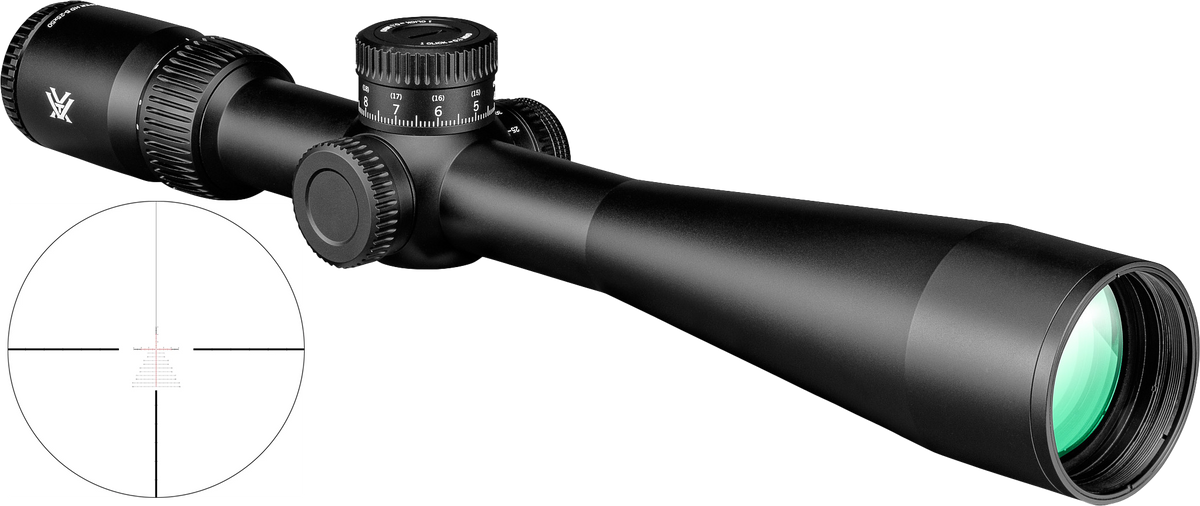 Vortex Viper HD 5-25x50 grossissement 5-25 x 50 mm champ 6,57 m- 1,31 m à 100 mètres