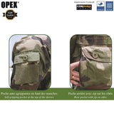 Veste de combat Opex Guerilla rip-stop à capuche et aérations sous les bras