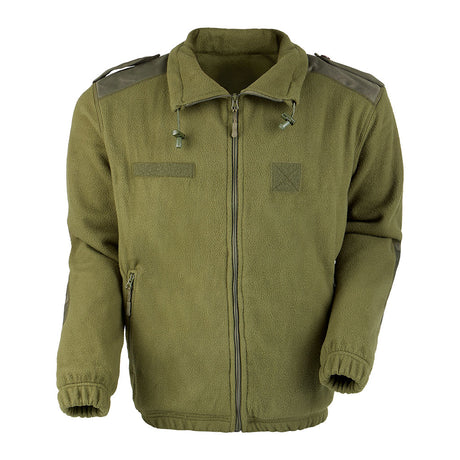 Veste polaire Ares 400 g/m² polyester renforts aux coudes et épaules col montant