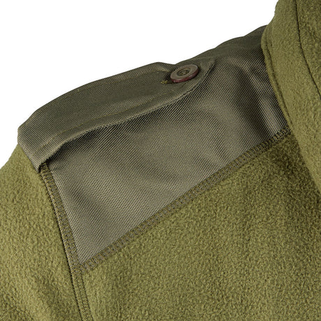 Veste polaire Ares 400 g/m² polyester renforts aux coudes et épaules col montant