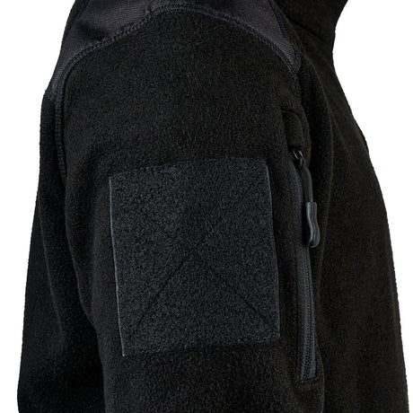 Veste polaire Ares 400 g/m² polyester renforts aux coudes et épaules col montant