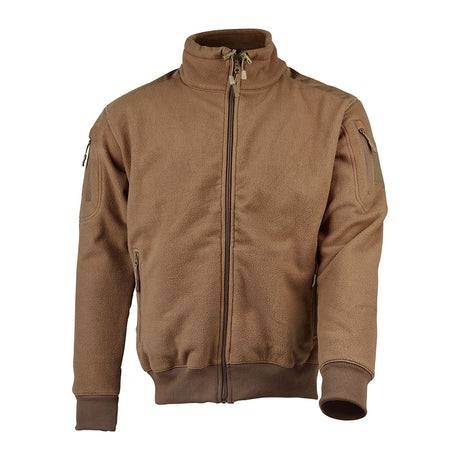 Veste polaire Ares 400 g/m² polyester renforts aux coudes et épaules col montant
