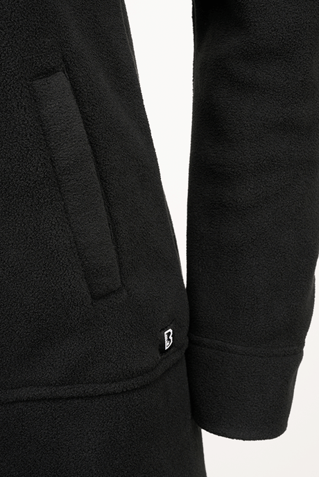 Veste polaire Brandit Square coupe femme 250 g par m² capuche amovible à glissière