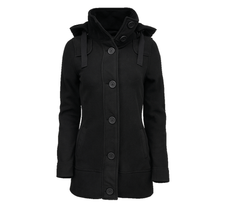 Veste polaire Brandit Square coupe femme 250 g par m² capuche amovible à glissière