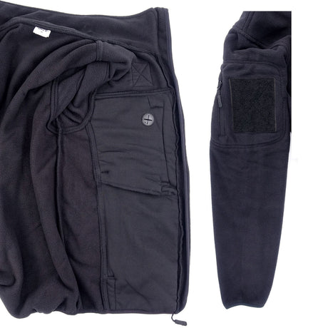 Veste polaire Fitté coupe ajustée polyester anti-bouloche 390 g/m² 5 poches