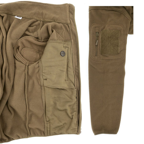 Veste polaire Fitté polyester 390 g/m² porte-nom et porte-grade auto-agrippants