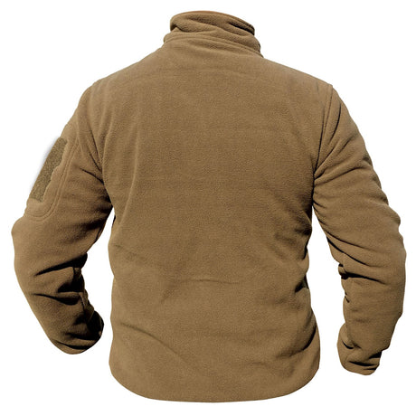 Veste polaire Fitté polyester 390 g/m² porte-nom et porte-grade auto-agrippants