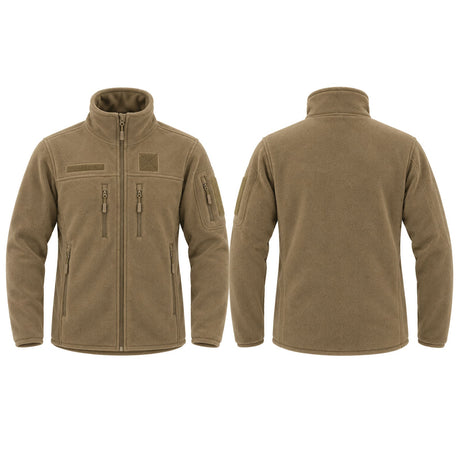 Veste polaire Fitté polyester 390 g/m² porte-nom et porte-grade auto-agrippants