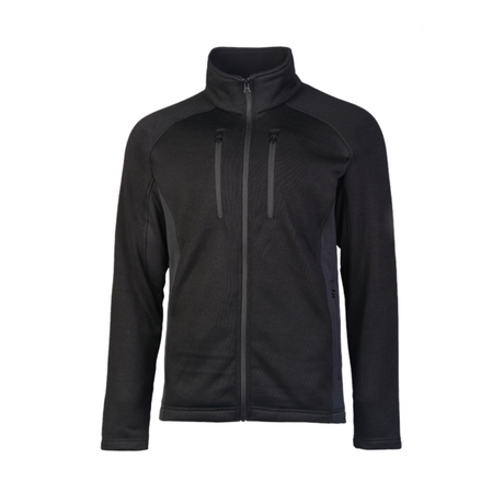 Veste polaire Mil-Tec Structure Fleece aiguilletée 360 g/m² avec inserts élastiques latéraux