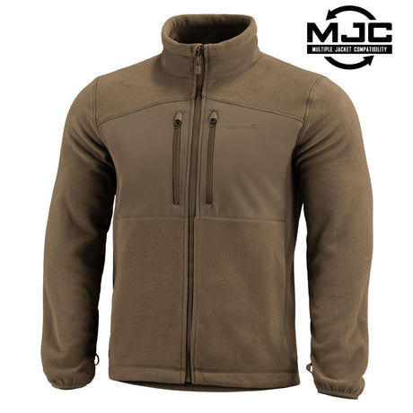 Veste polaire Pentagon Ajax 2.5 en polyester haut volume 385 g/m² coutures plates