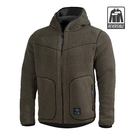 Veste polaire Pentagon Ianos Sherpa réversible 2 en 1 en polyester deux faces