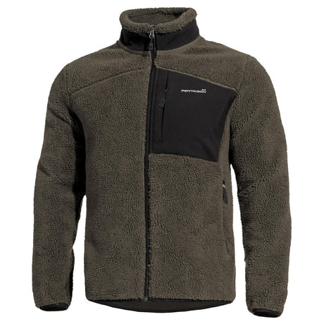 Veste polaire Pentagon Summit Sherpa en polyester haut volume 450 g/m² coutures plates