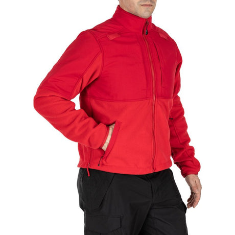 Veste polaire Tactical Fleece 2.0 5.11 Tactical empiècements N6 compatible parka