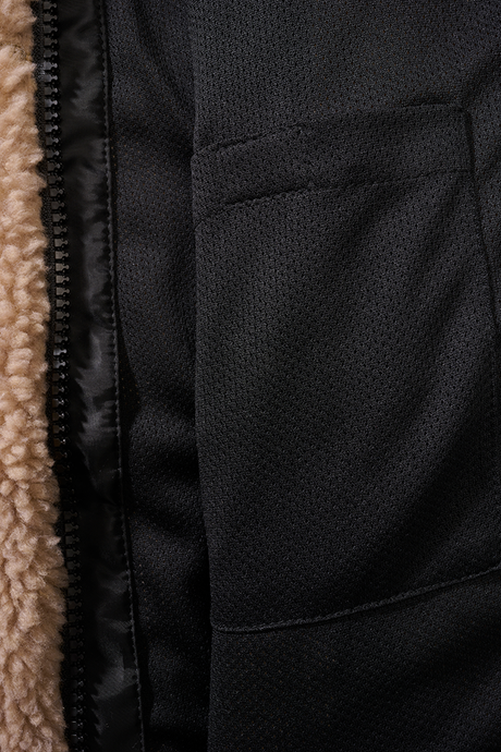 Veste polaire enfant Brandit Teddyfleece à capuche maille peluche et quatre poches