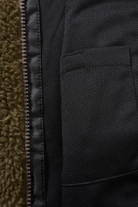 Veste polaire enfant Brandit Teddyfleece à capuche maille peluche et quatre poches