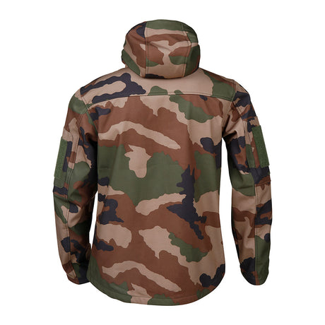 Veste softshell Ares Baroud Trex doublure polaire micro-aérée capuche amovible