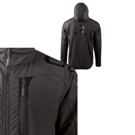 Veste softshell Mil-Tec Flex-Tech Dynamic Force polyester-élasthanne 92/8 déperlante avec capuche
