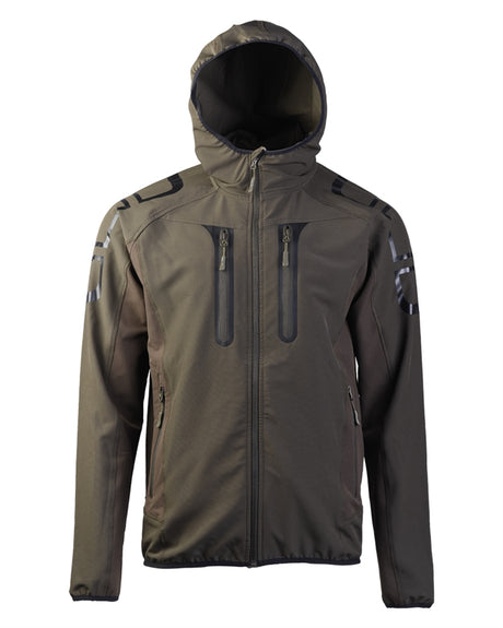 Veste softshell Mil-Tec Flex-Tech Dynamic Force polyester-élasthanne 92/8 déperlante avec capuche