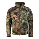 Veste softshell Mil-Tec SCU14 CIV-TEC laminé 3 couches polyester-élasthanne membrane respirante colonne 5 000 mm