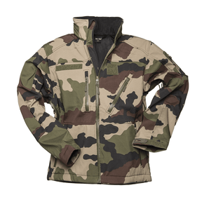 Veste softshell Mil-Tec SCU14 à laminé trois couches polyester-élasthanne membrane respirante et polaire intérieure
