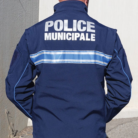 Veste softshell OPEX Police Municipale 2 en 1 manches amovibles 350 g/m² 8000 mm