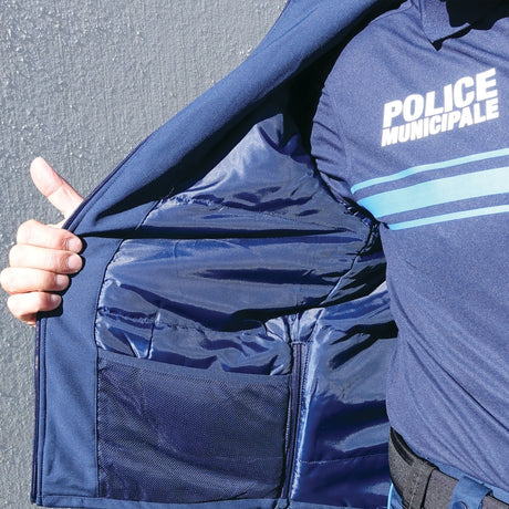 Veste softshell OPEX Police Municipale grand froid matelassée 350 g/m² 8000 mm