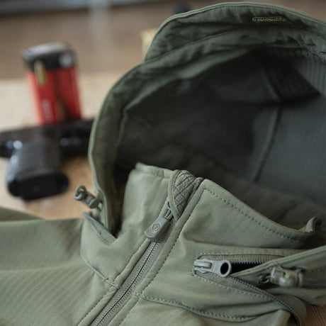 Veste softshell Pentagon Artaxes membrane Storm|Tex 8 000 mm coudes renforcés capuche escamotable