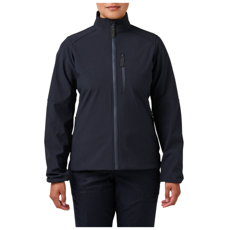 Veste softshell femme 5.11 Tactical Duty en polyester 3 couches 246 g/m² déperlant