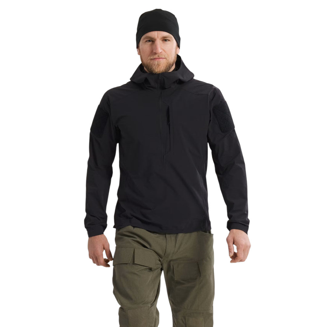 Anorak softshell Arc'teryx Leaf Gamma SL en Fortius DW 1.0 125 g/m² à demi-fermeture