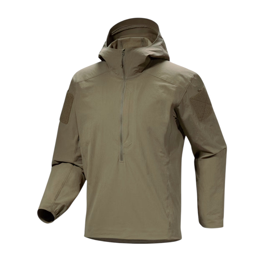 Anorak softshell Arc'teryx Leaf Gamma SL en RecNylon extensible 125 g/m² compatible porte-plaques