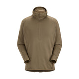 Veste polaire Arc'teryx LEAF Delta AR Half Zip Hoody en Polartec Power Dry à capuche