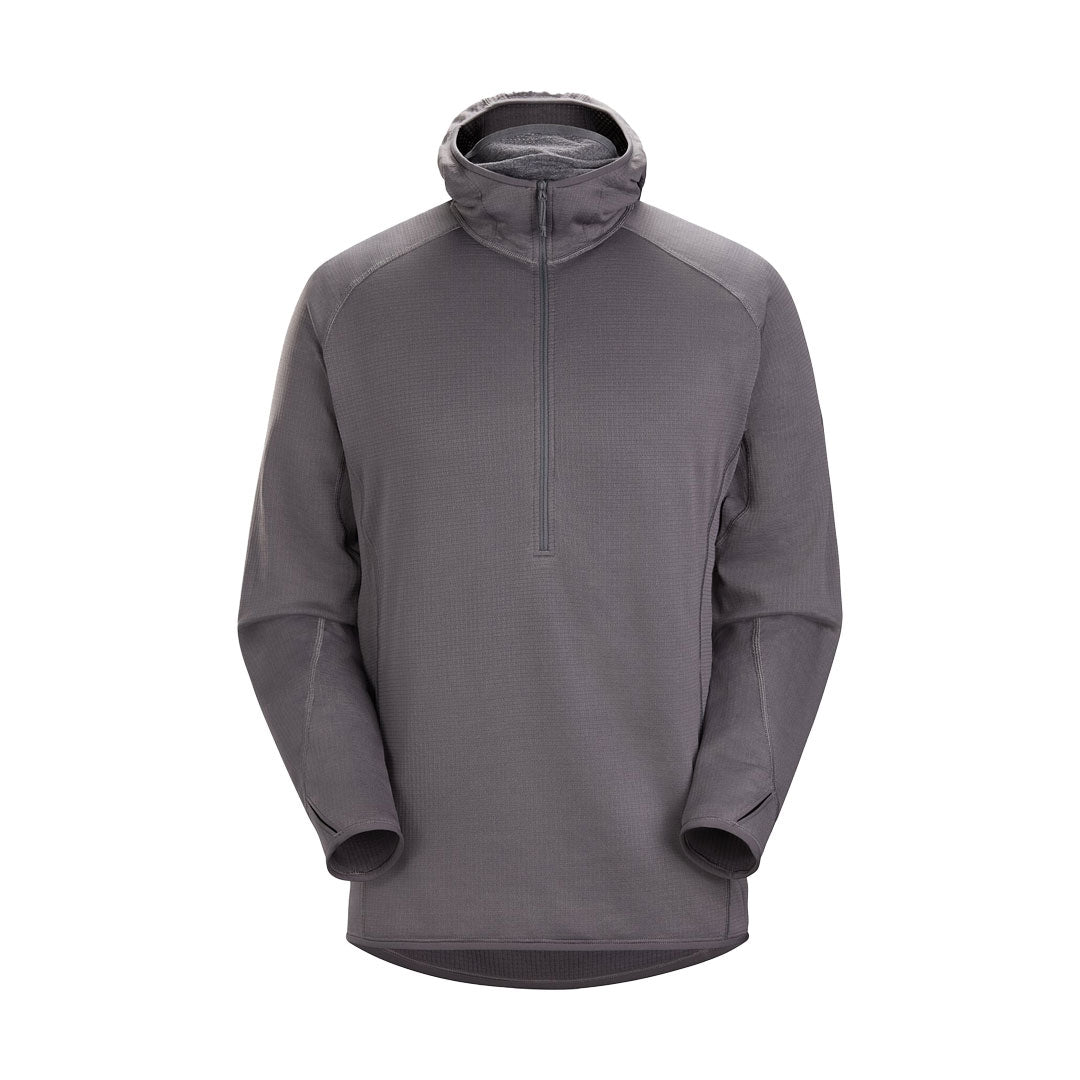 Veste polaire Arc'teryx LEAF Delta AR Half Zip Hoody en Polartec Power Dry à capuche