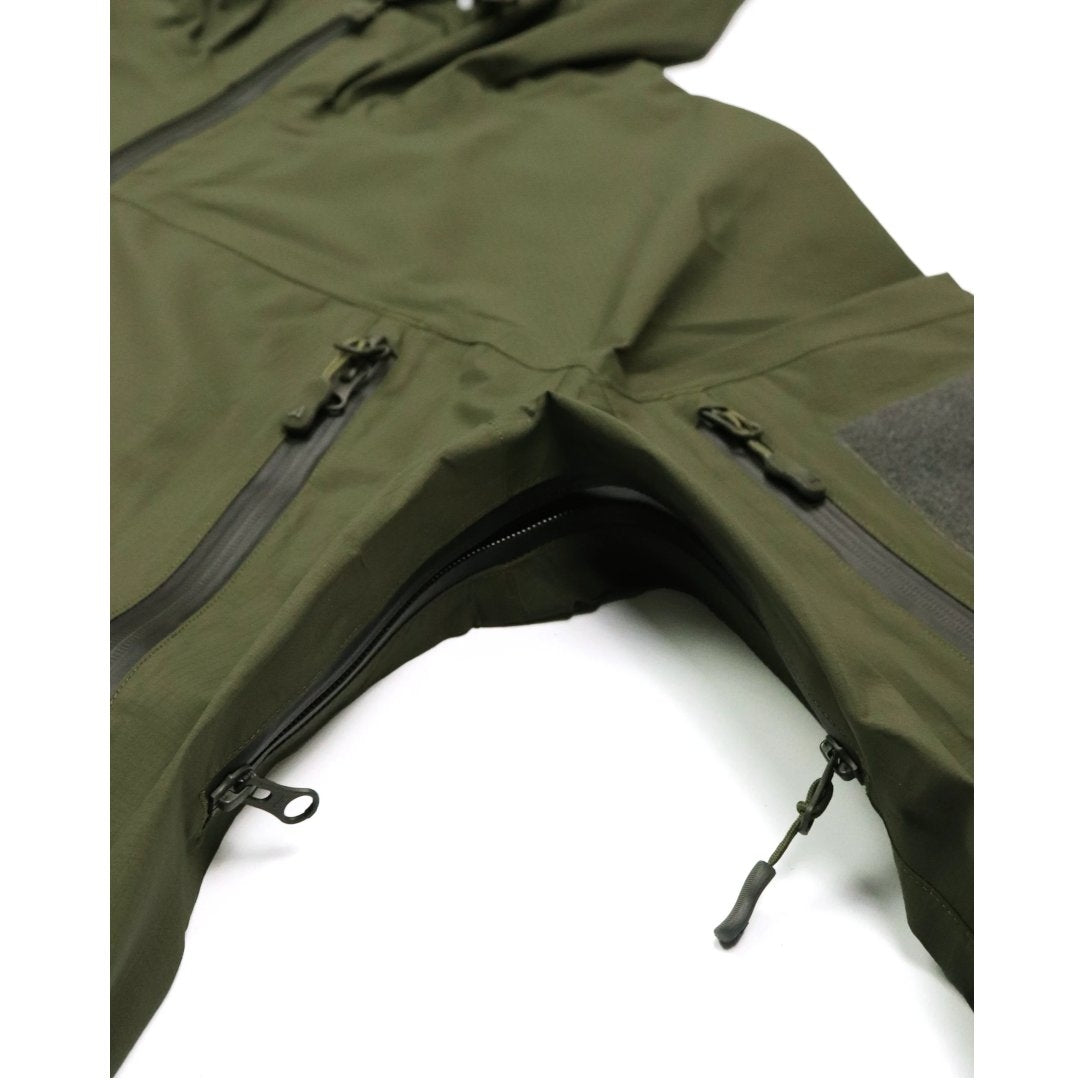 Veste de pluie Arktis A404 Stealth Jacket laminé trois couches Pertex Shield
