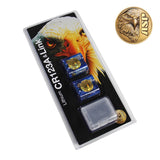 Lot de 4 piles lithium CR123A 3 V ASP protection PTC et boîtier Link Case fourni