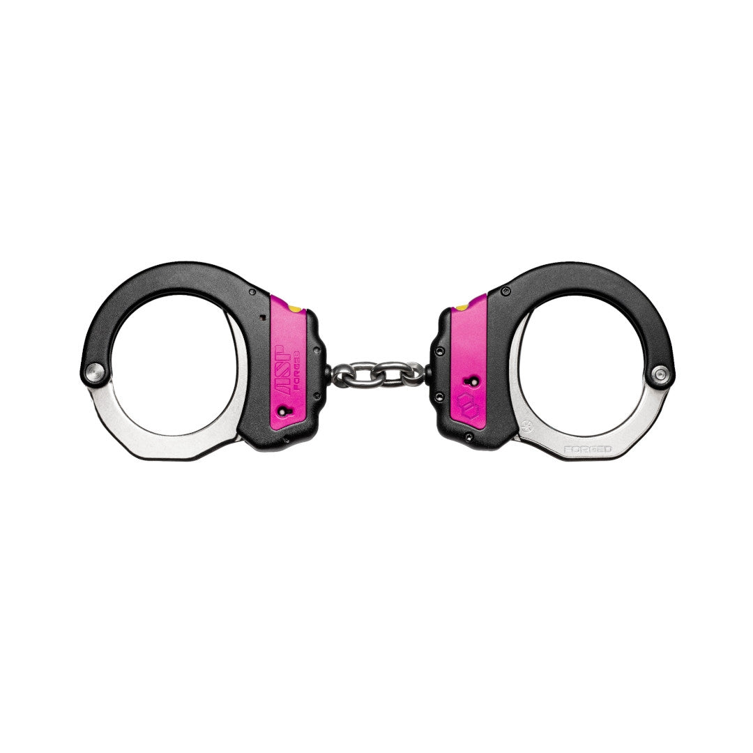 Menottes Ultra Plus Chaine identif Acier Roses 1 Pawl ASP