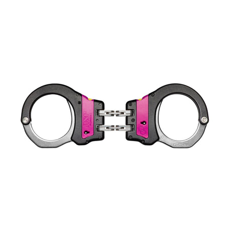 Menottes Ultra Plus Hinge identif Acier Roses 1 Pawl ASP