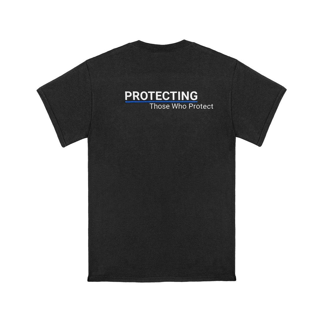 Tee-shirt imprimé ASP 100 % coton col et épaules rubanés coutures double aiguille