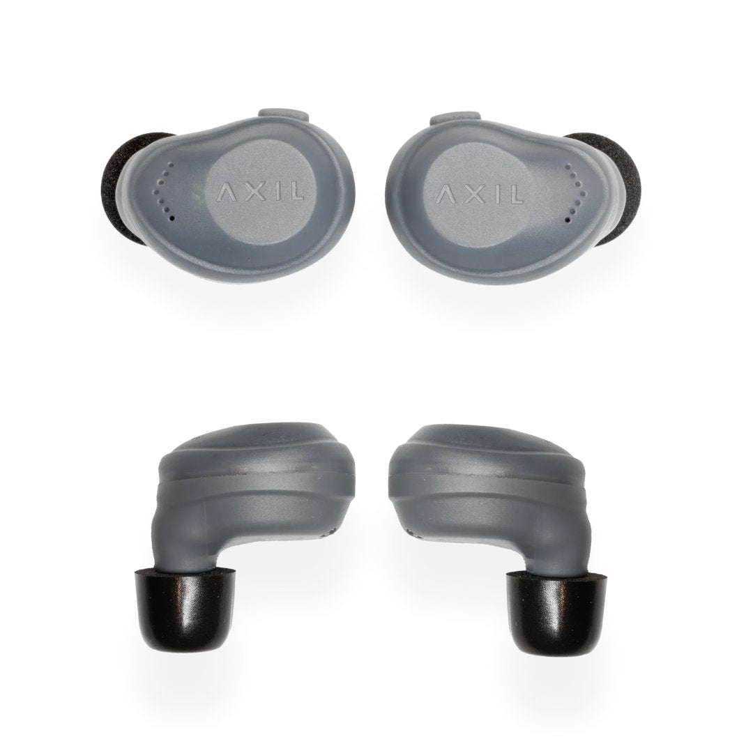Oreillettes de protection auditive AXIL XCOR 27 à 29 dB SNR commande tactile recharge USB-C