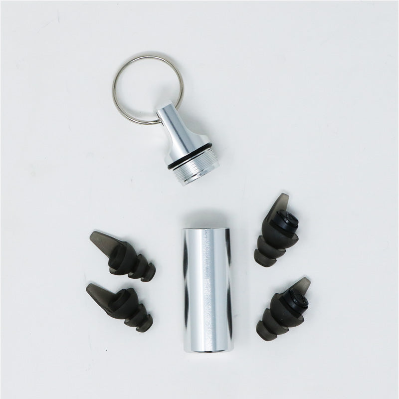 Bouchons d'oreilles AXIL XP Defender à valve SNR 18 dB embouts EVA souple non allergène