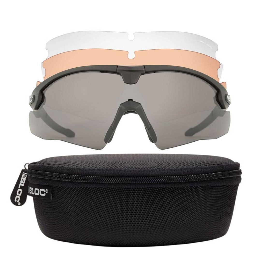 Verre de rechange BLOC Tactical LYNX polycarbonate balistique 2 mm écran fumé