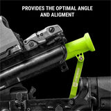 Guide de baguette Breakthrough pour AR15 avec verrou pivotant pour nettoyage du canon
