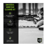 Kit de nettoyage universel Breakthrough en caisse à munitions douze calibres