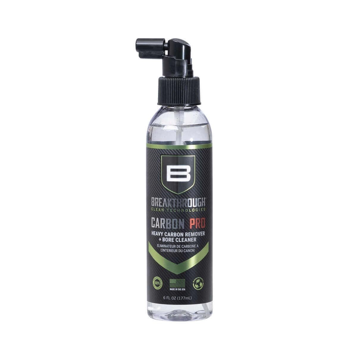 Gourde Bct Carbon Pro Heavy Carbon Remover + Bore Cleaner 6OZ Pump Spray Bottle Breakthrough