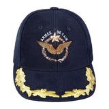 Casquette Armée de l'air Ares à feuille de chêne sur visière modèle de tradition