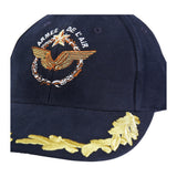 Casquette Armée de l'air Ares à feuille de chêne sur visière modèle de tradition