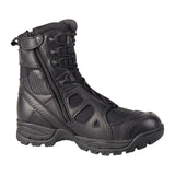 Chaussures de combat Ares SAS 8.0 à glissière latérale cuir pleine fleur 1,8 mm nylon 900D