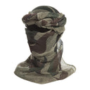 Chèche filet Ares en résille polycoton, foulard et filet de camouflage polyvalent