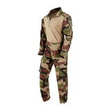 Chemise de combat UBAS Ares corps coton ignifuge manches polycoton ripstop traité