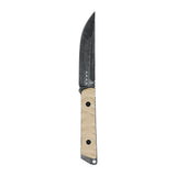 Couteau à lame fixe Ares Akuso Tanto manche G10 longueur totale 25,3 cm étui Kydex